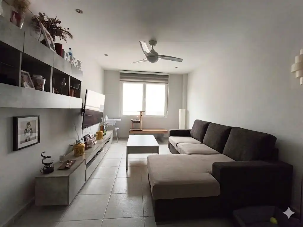 Living room of Flat for sale in Cocentaina  with Air Conditioner, Heating and Furnished