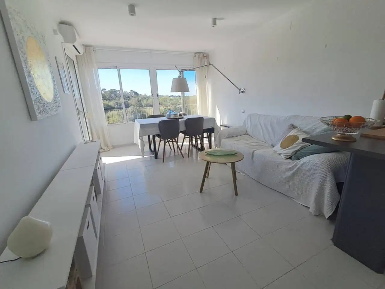 Sala d'estar de Pis en venda en Tordera amb Aire condicionat, Terrassa i Piscina comunitària