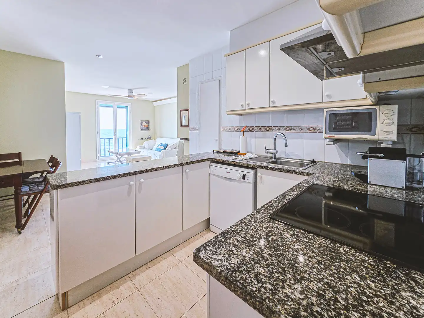 Kitchen of Flat for rent in Sant Pol de Mar  with Furnished, Oven and Washing machine