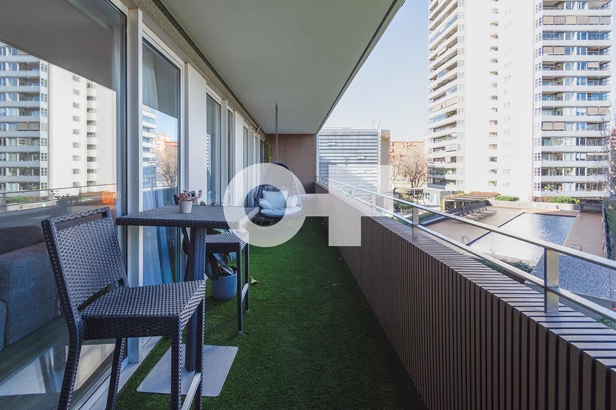 Terrassa de Apartament en venda en  Barcelona Capital amb Aire condicionat, Jardí privat i Terrassa