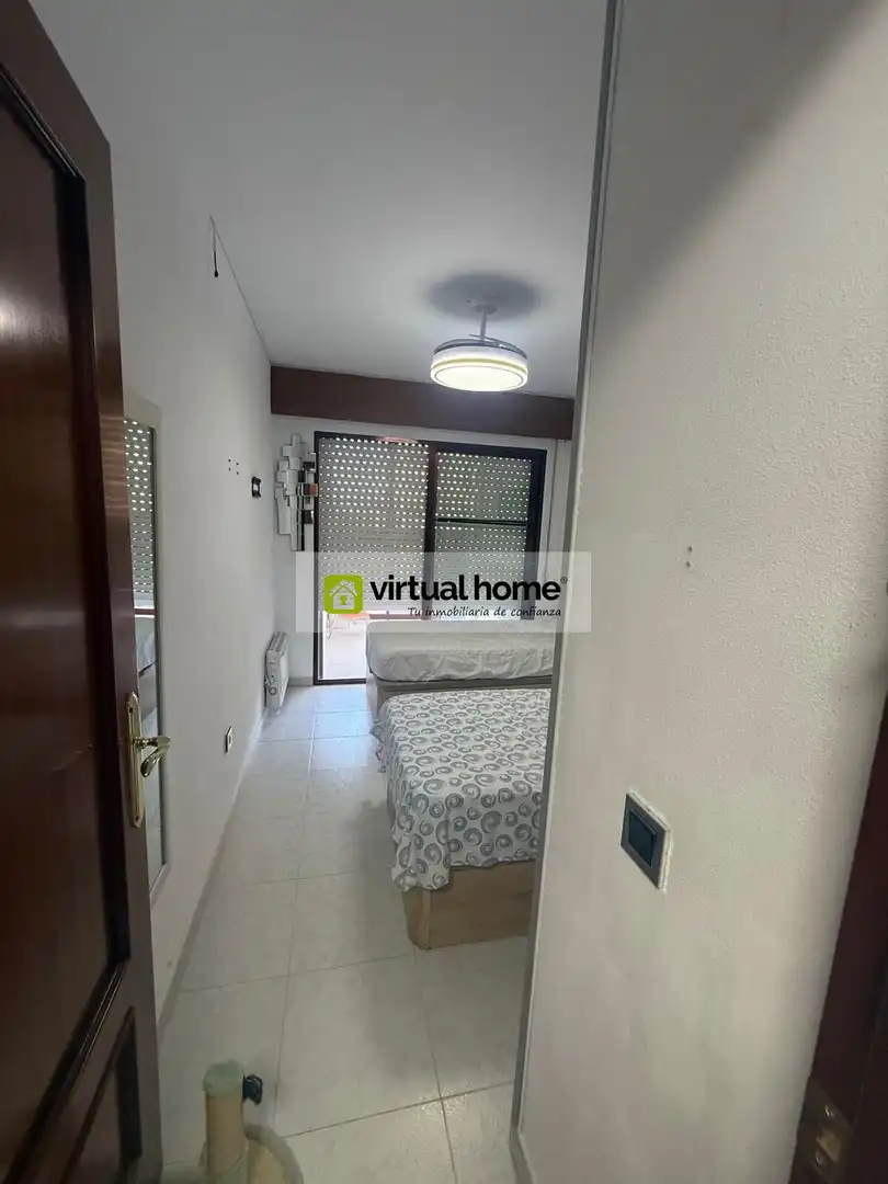 Bedroom of Flat for rent in Benidorm  with Air Conditioner, Terrace and Furnished