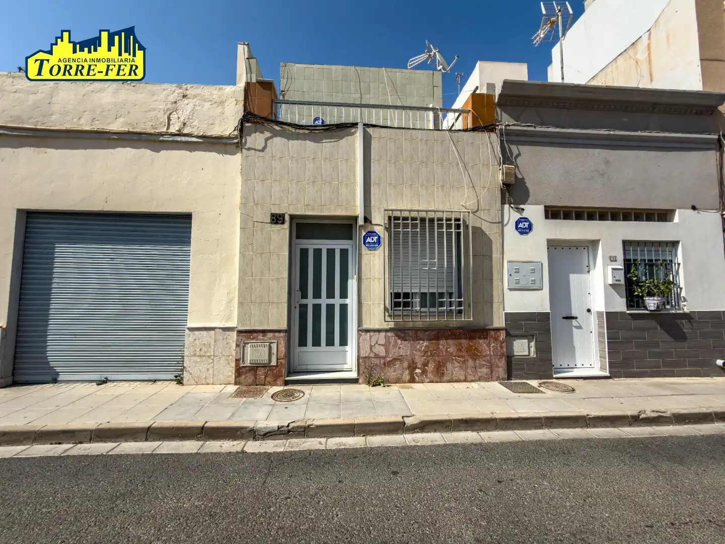 Vista exterior de Casa o chalet en venta en Almería