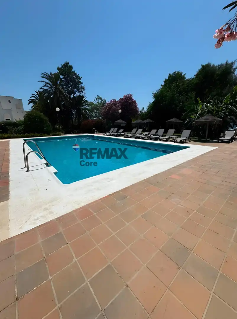Swimming pool of Duplexes for sale in Sotogrande  with Air Conditioner, Heating and Private garden