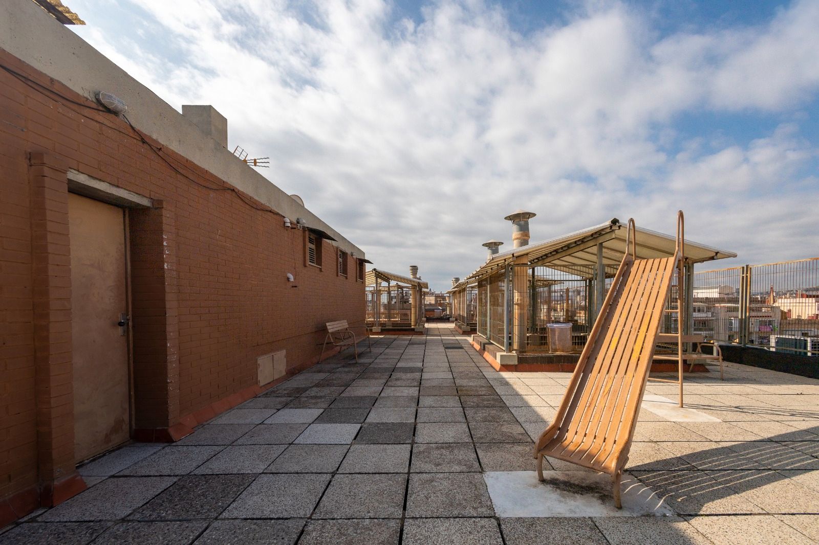 Terrace of Flat for sale in  Barcelona Capital  with Air Conditioner, Heating and Oven