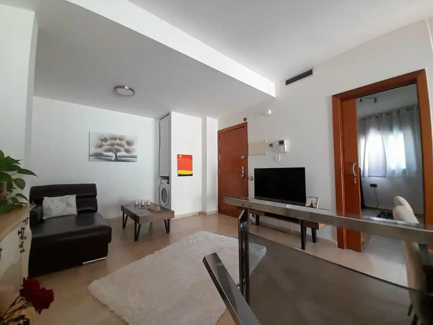 Sala de estar de Piso en venta en Arenys de Mar con Aire acondicionado, Terraza y Trastero