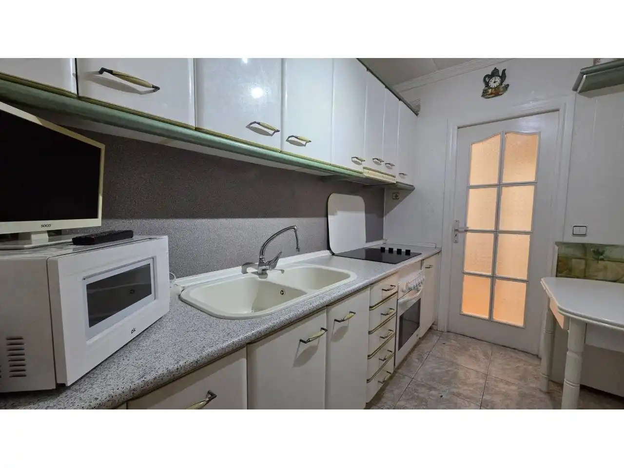 Küche von Wohnung zur Miete in El Prat de Llobregat mit Klimaanlage, Heizung und Terrasse