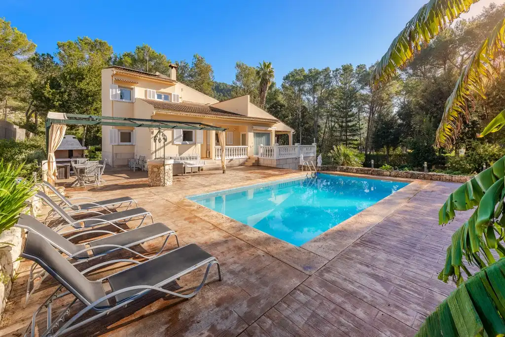 Piscina de Casa o chalet en venta en Castelldefels con Aire acondicionado, Calefacción y Jardín privado