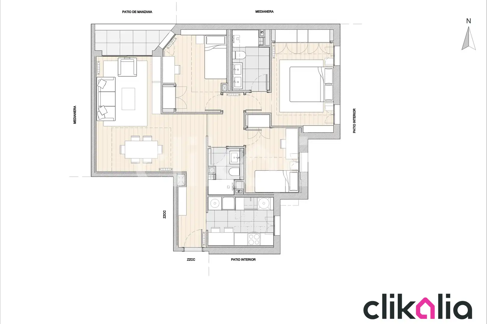 Piso en venta en Madrid con Aire acondicionado, Calefacción y Terraza
