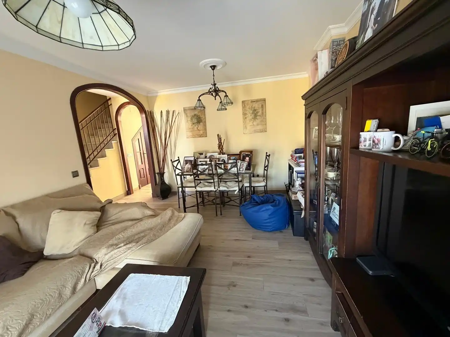 Sala d'estar de Casa adosada en venda en Chiclana de la Frontera amb Terrassa
