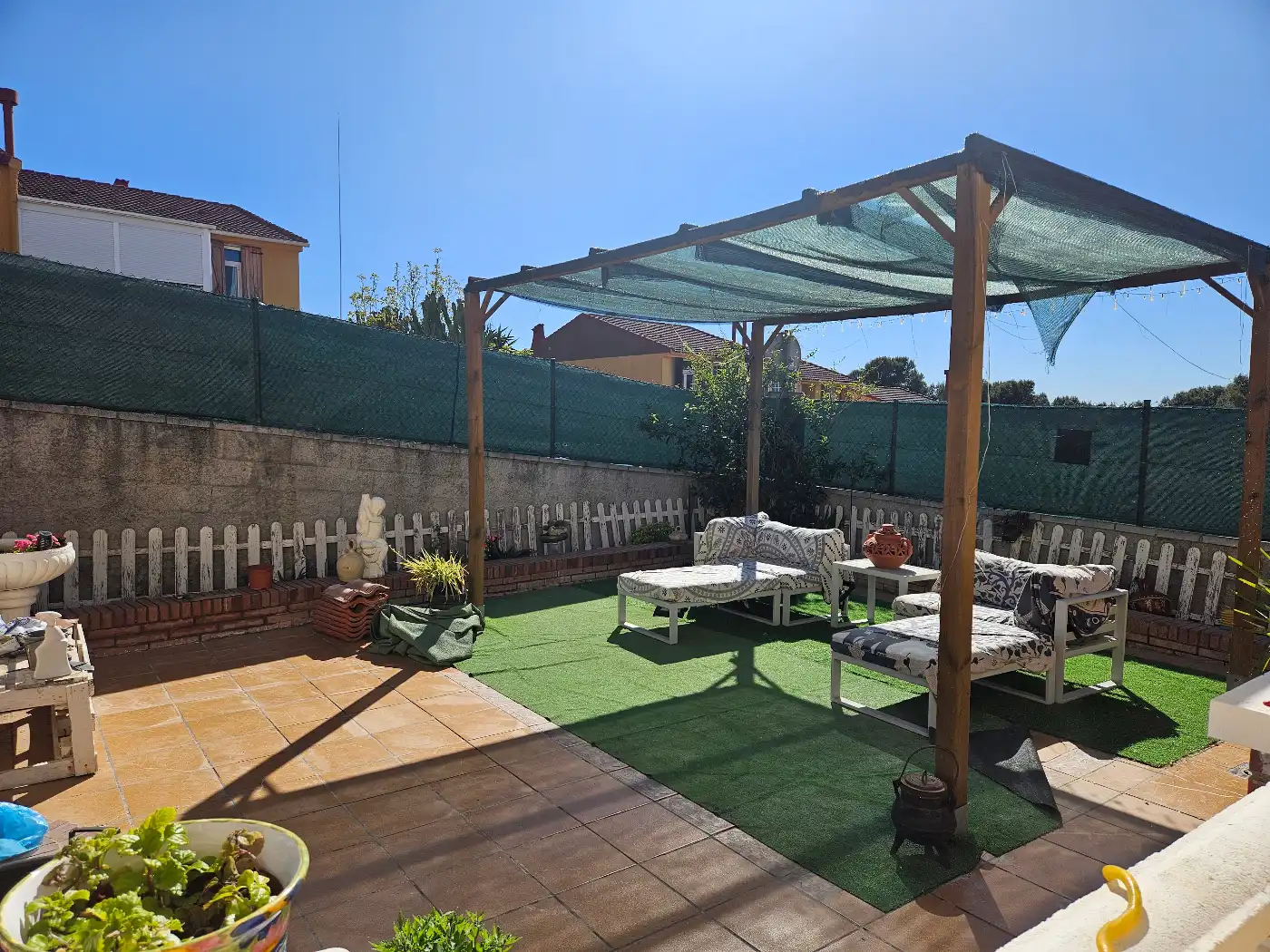 Terraza de Casa o chalet en venta en Els Pallaresos con Aire acondicionado
