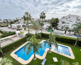 Exterior view of Attic for sale in Marbella  with Air Conditioner, Private garden and Parquet flooring