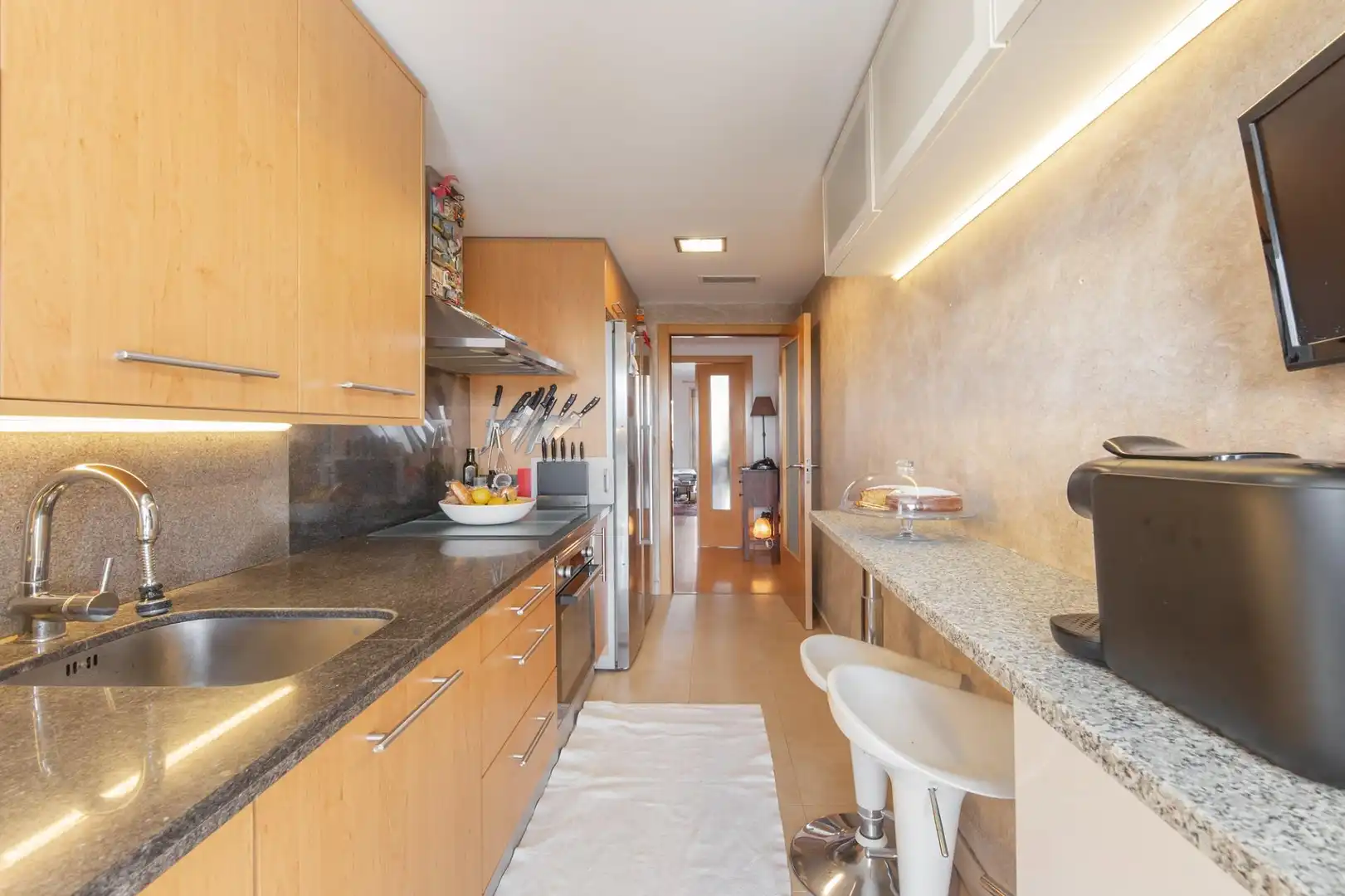 Cocina de Piso en venta en  Palma de Mallorca con Calefacción, Parquet y Trastero
