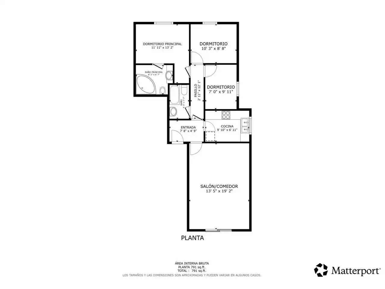 Piso en venta en Cunit con Aire acondicionado, Calefacción y Jardín privado