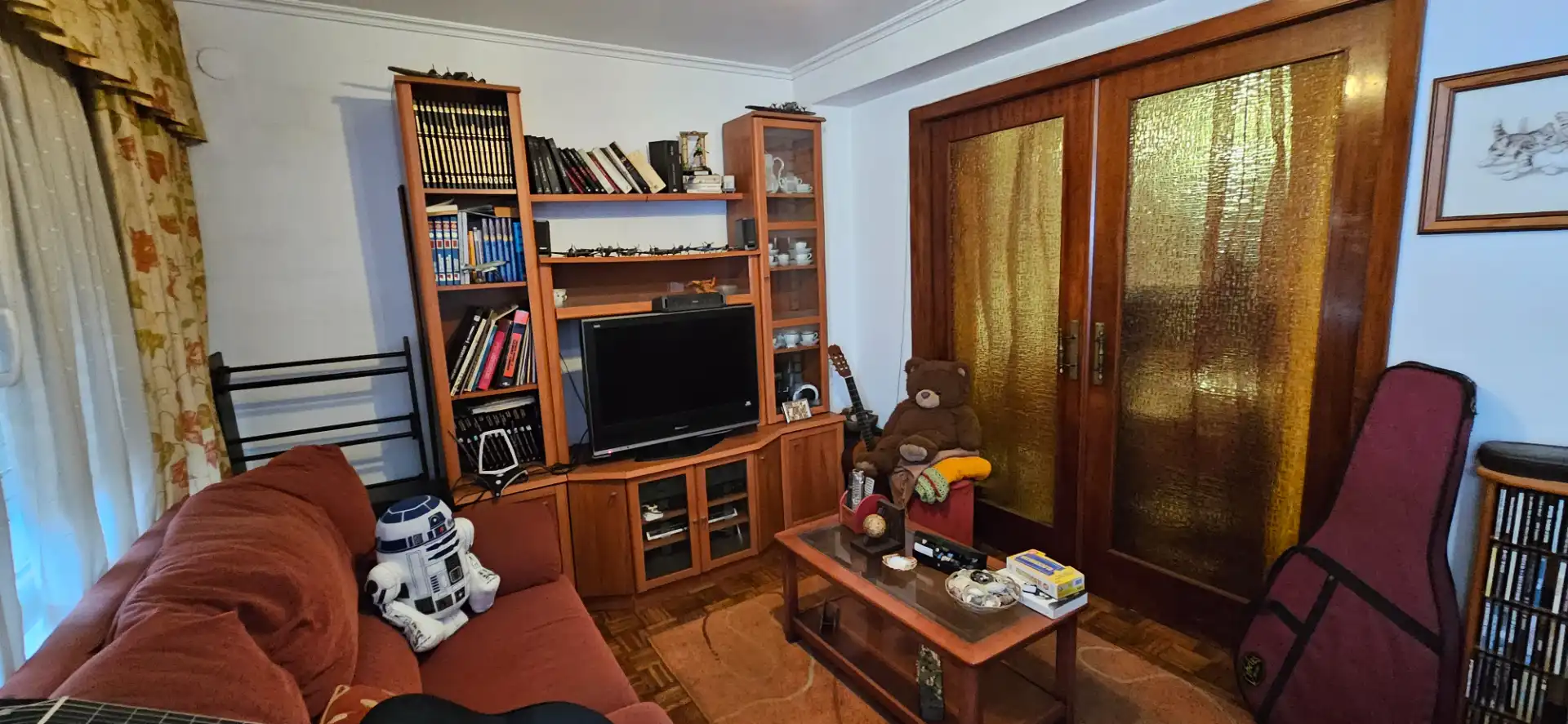 Sala de estar de Piso en venta en Ferrol con Amueblado