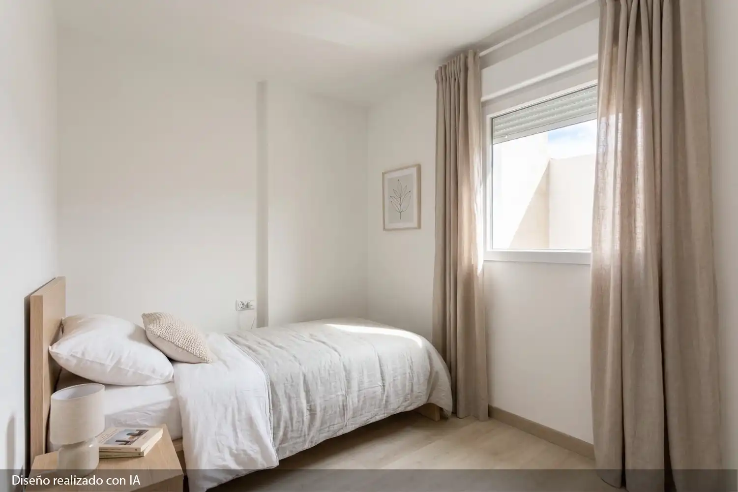 Bedroom of Flat for sale in Vinaròs  with Air Conditioner, Heating and Balcony