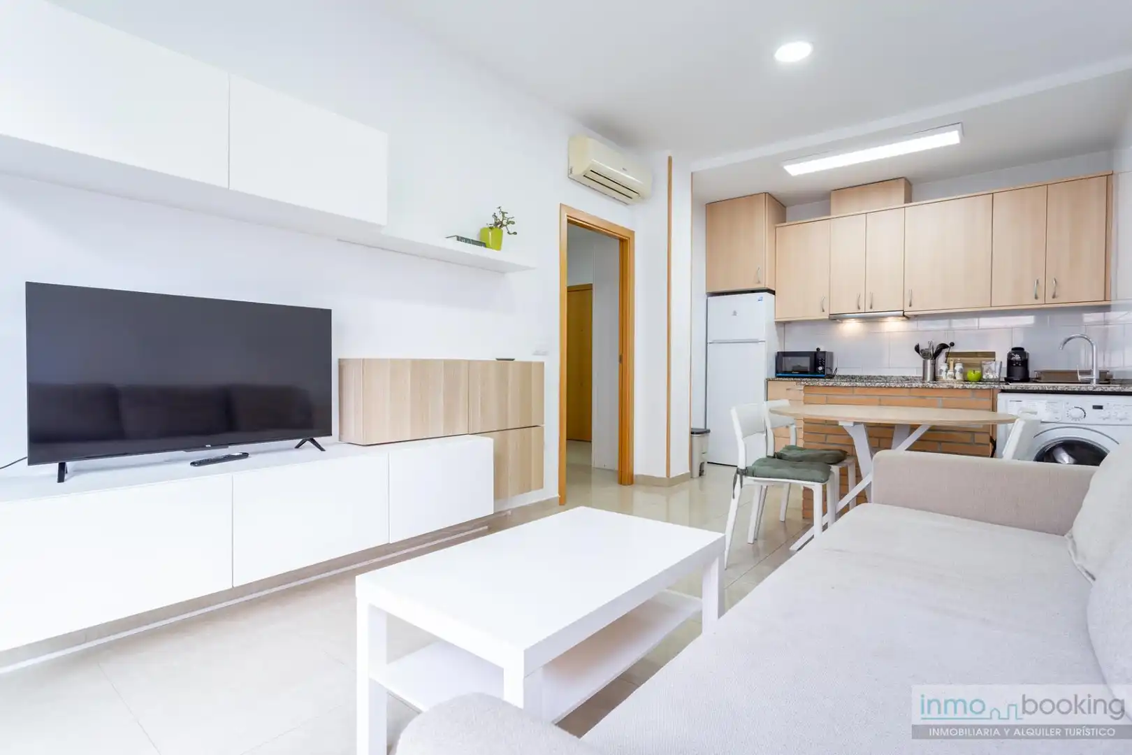 Wohnzimmer von Wohnungen zum Verkauf in Salou mit Klimaanlage, Heizung und Terrasse