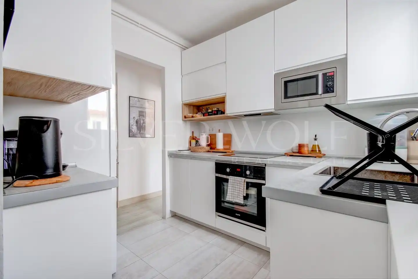 Cocina de Piso en venta en Vilanova i la Geltrú con Calefacción, Parquet y Balcón