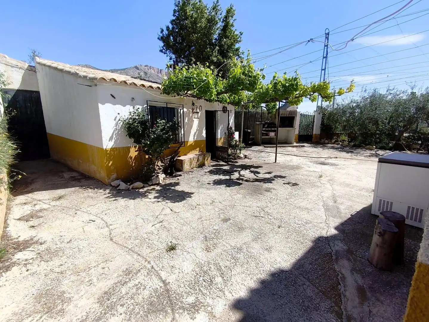 Vista exterior de Finca rústica en venta en Vélez-Blanco con Aire acondicionado, Calefacción y Jardín privado