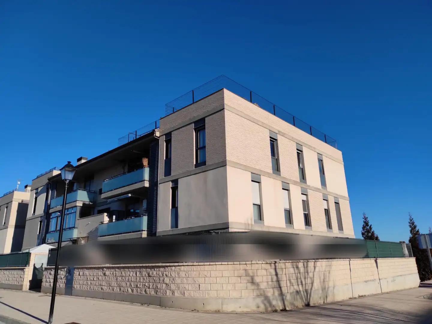 Vista exterior de Piso en venta en La Muela con Calefacción, Terraza y Trastero