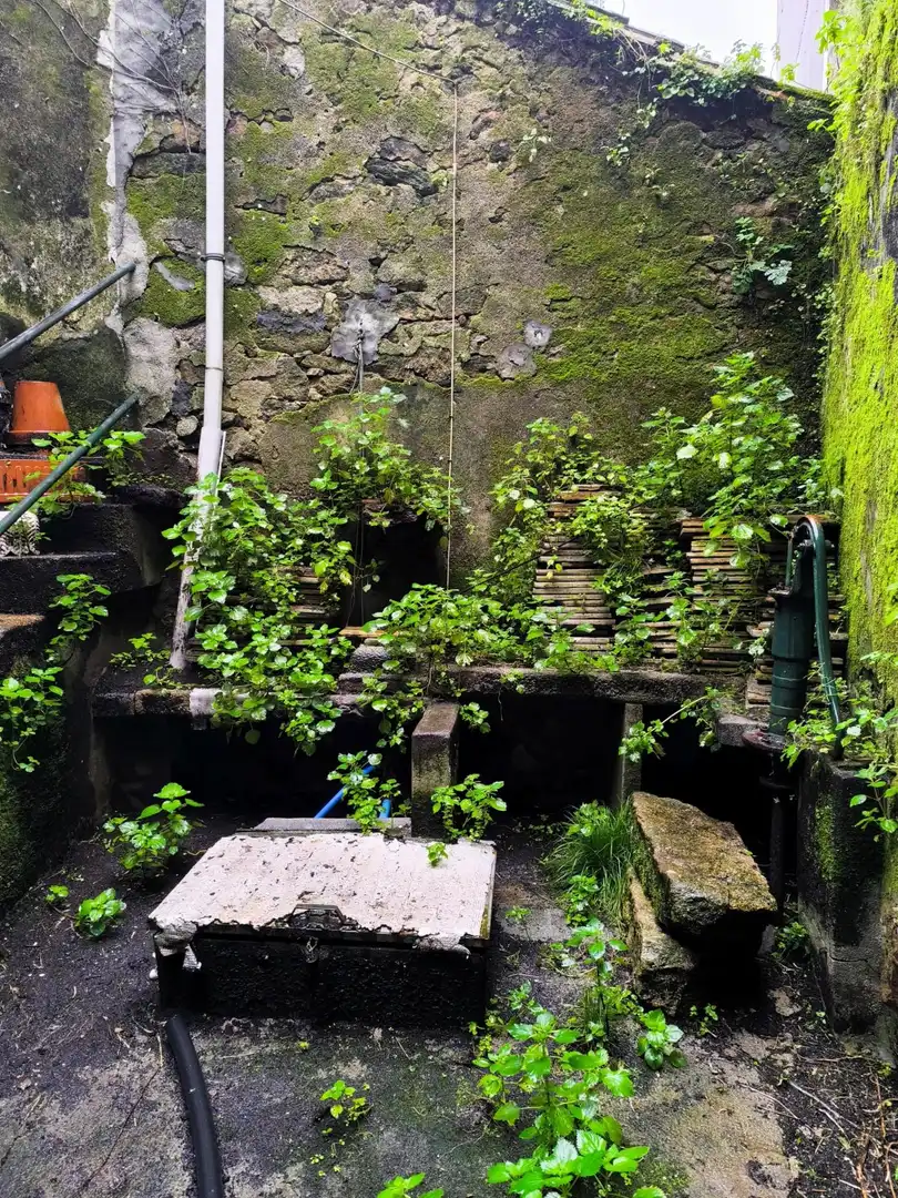 Jardín de Casa adosada en venta en Cambados