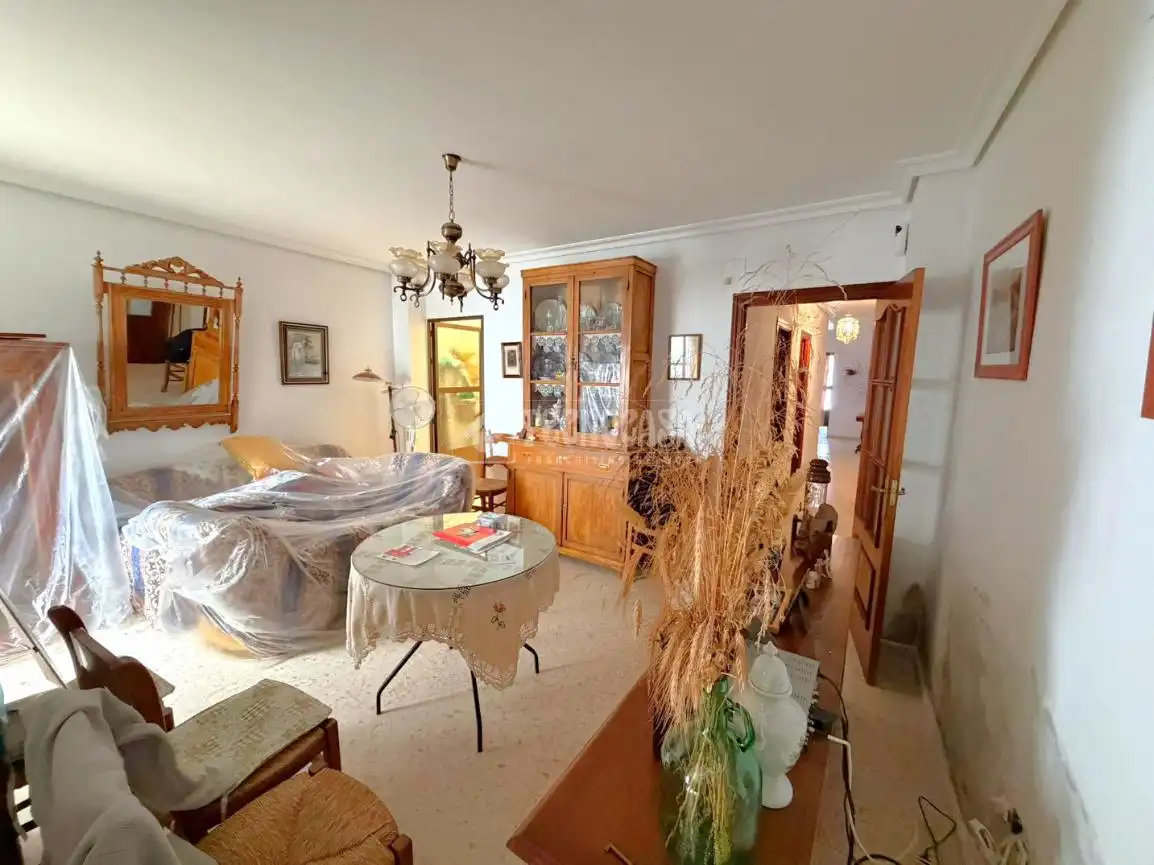 Sala de estar de Casa adosada en venta en La Albuera
