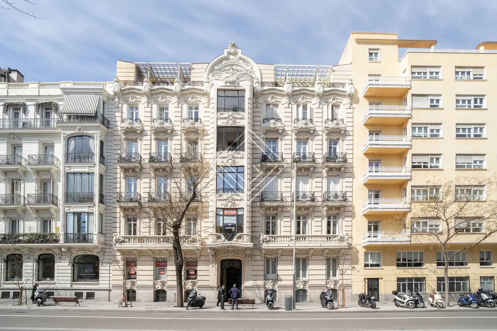 Außenansicht von Wohnung zur Miete in Madrid mit Klimaanlage, Heizung und Haustiere erlaubt