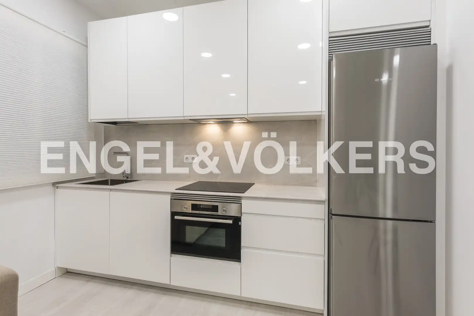 Cocina de Apartamento de alquiler en Madrid con Aire acondicionado y Calefacción
