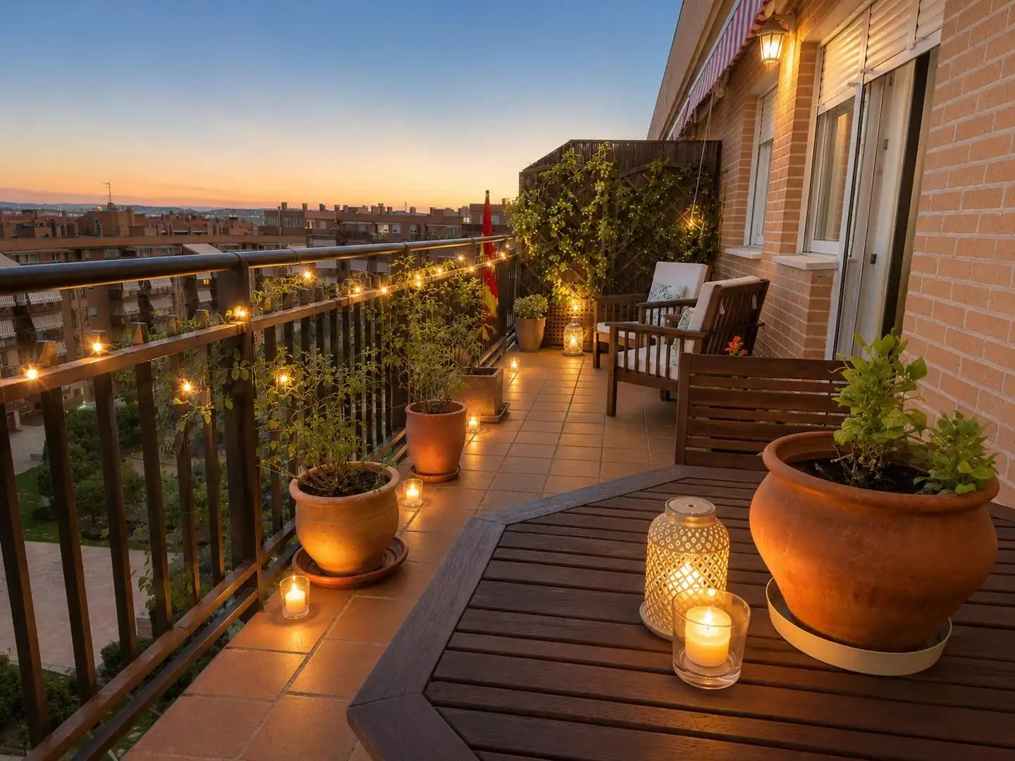 Terraza de Ático en venta en Arganda del Rey con Aire acondicionado, Calefacción y Parquet