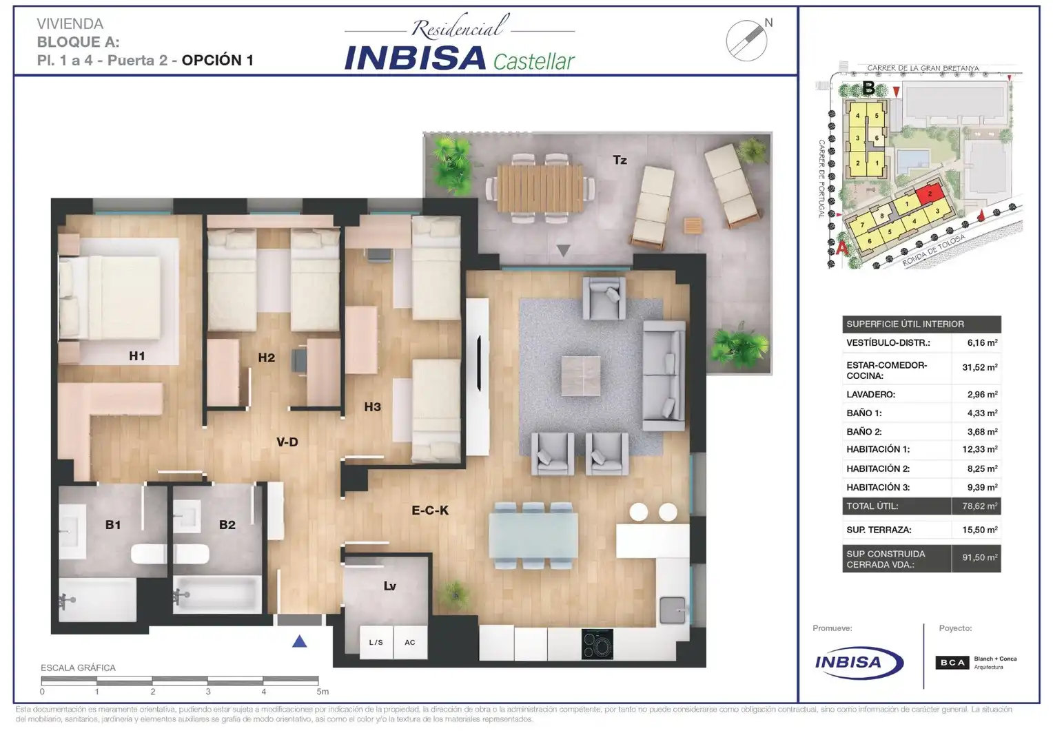 Flat for sale in Castellar del Vallès  with Heating, Private garden and Parquet flooring