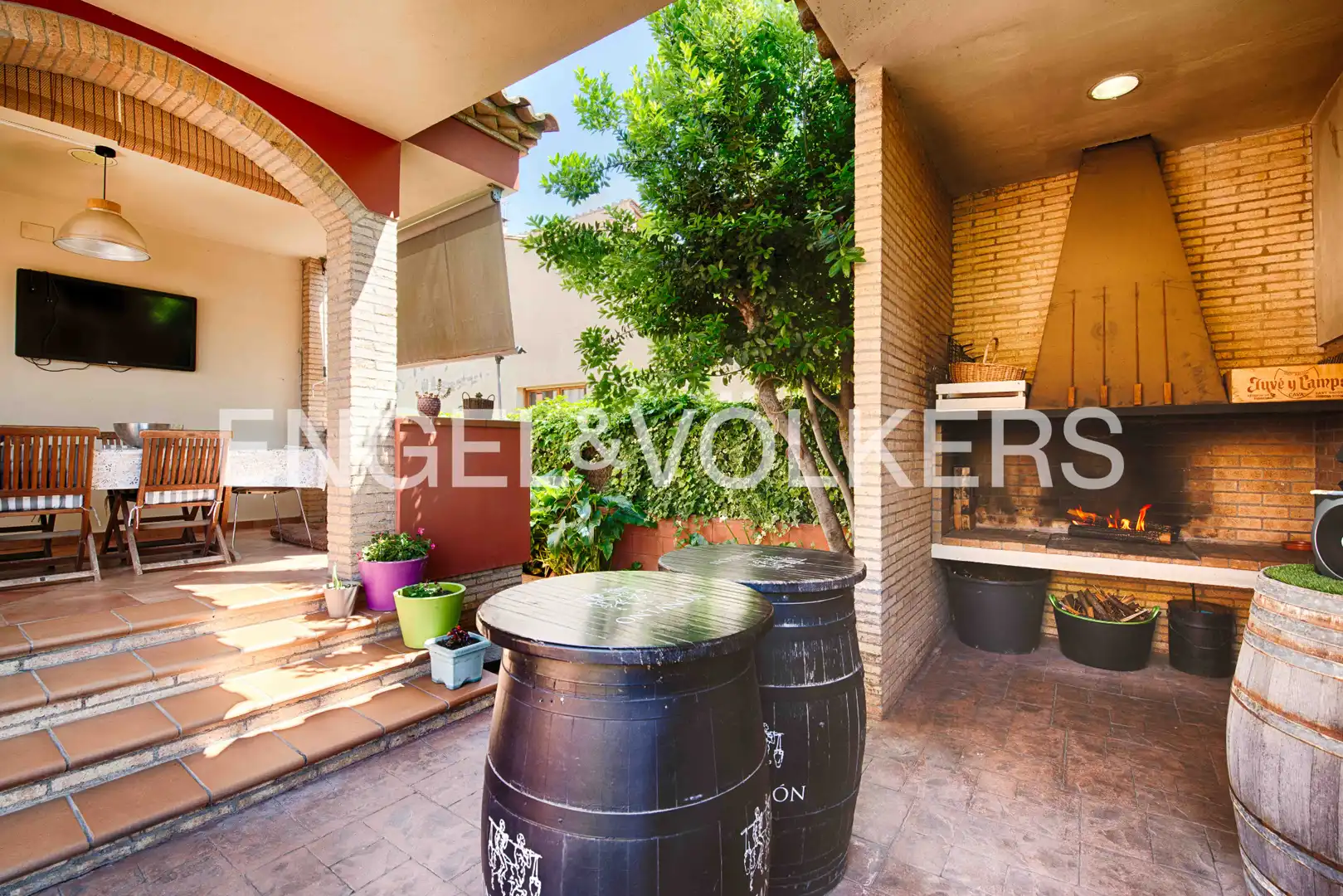 Terraza de Casa o chalet en venta en Navata con Aire acondicionado, Calefacción y Jardín privado