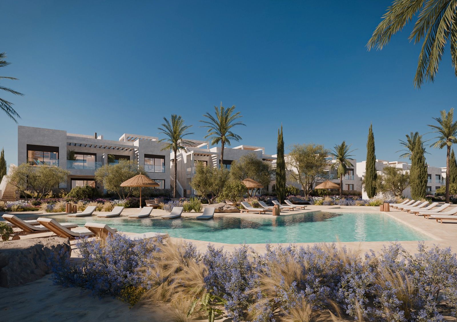 Vista exterior de Apartamento en venta en Mojácar