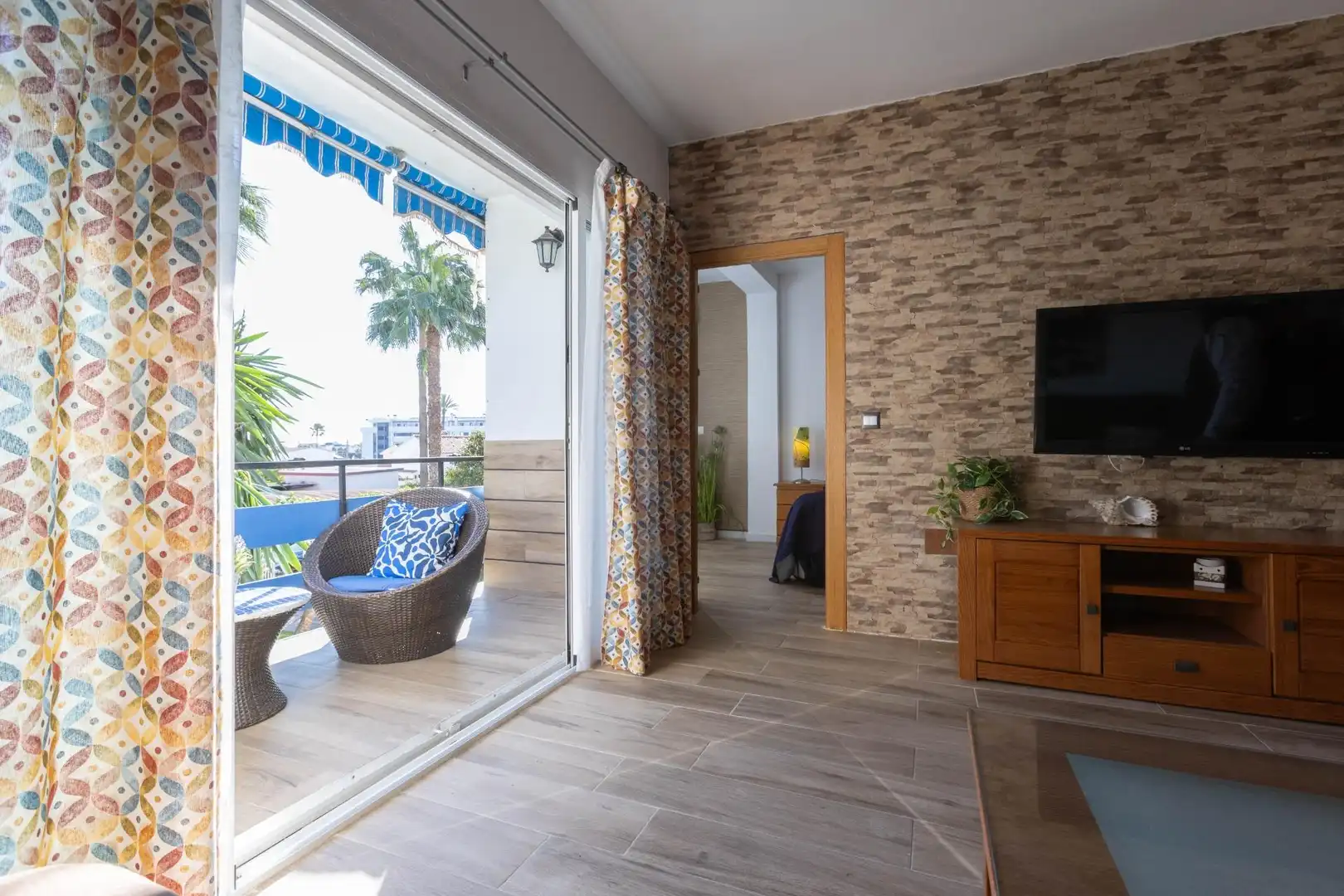 Terraza de Apartamento en venta en Torremolinos con Jardín privado, Terraza y Piscina comunitaria