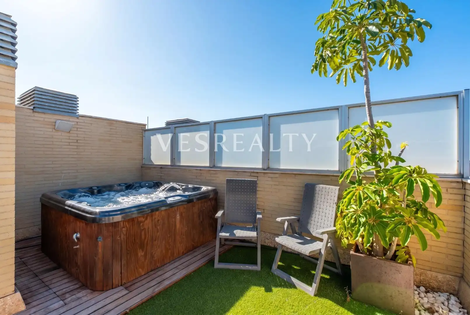 Terraza de Ático en venta en Alicante / Alacant con Aire acondicionado, Calefacción y Terraza