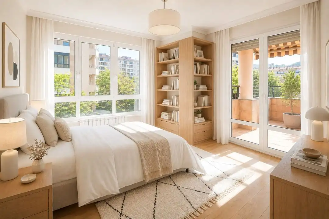 Habitación de Piso en venta en Donostia - San Sebastián  con Calefacción, Terraza y Trastero