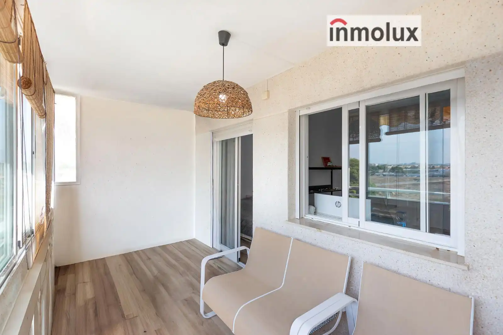 Balcony of Flat for sale in Playa Muchavista