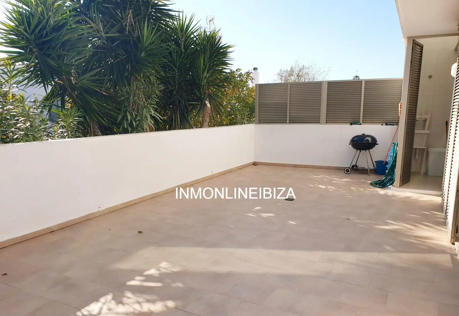Terrasse von Wohnung zur Miete in Sant Antoni de Portmany mit Klimaanlage, Terrasse und Abstellraum