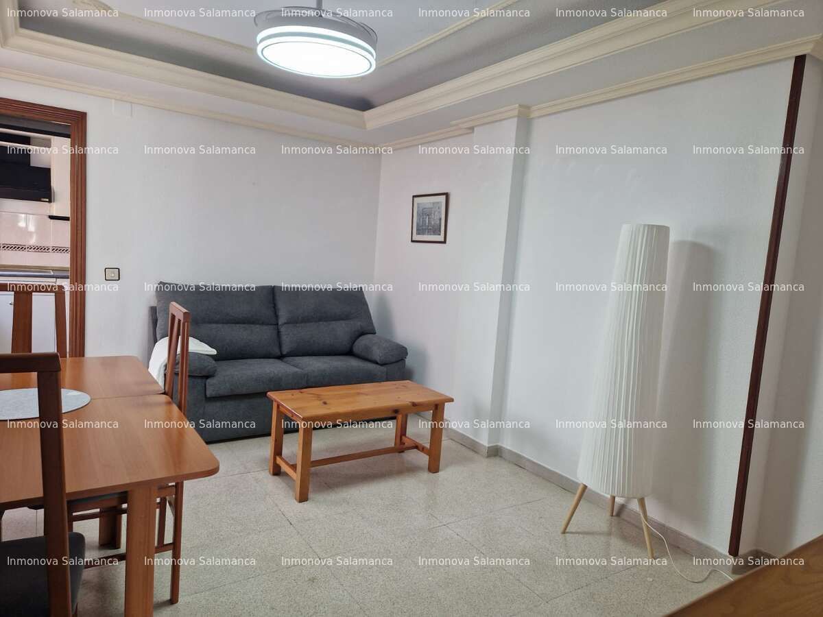 Living room of Flat to rent in Salamanca Capital  with Heating, Terrace and Furnished