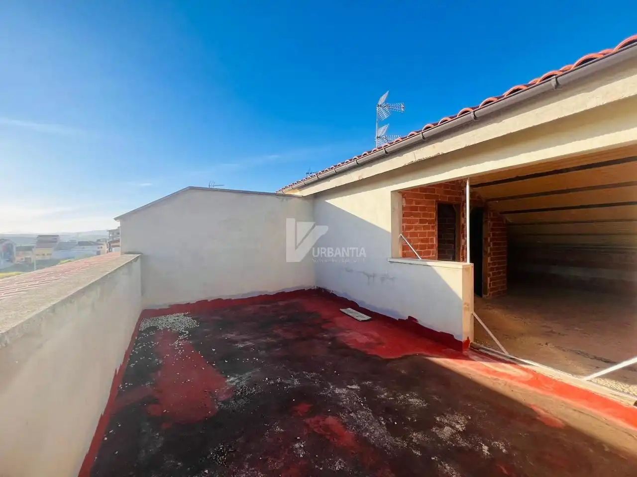 Terrassa de Casa adosada en venda en Larraga amb Terrassa i Balcó