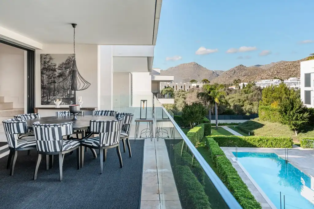 Terraza de Ático en venta en Pollença con Trastero, Piscina y Piscina comunitaria