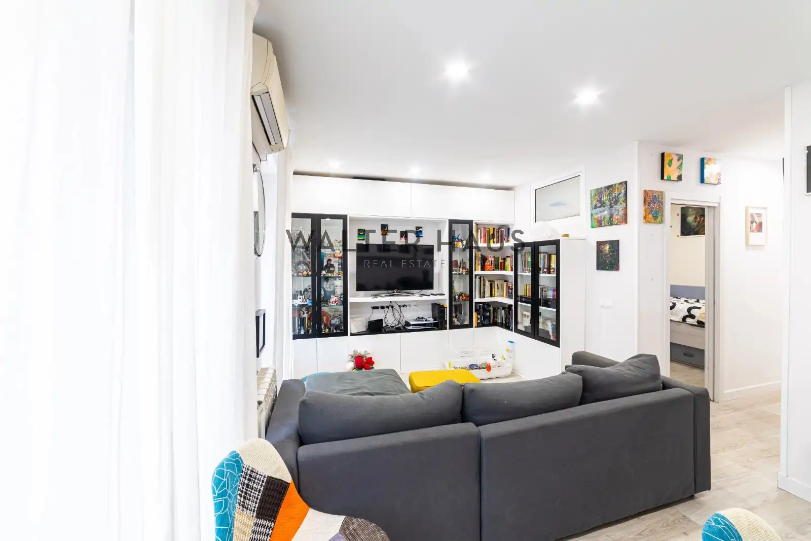 Sala de estar de Piso en venta en Madrid con Aire acondicionado, Calefacción y Horno