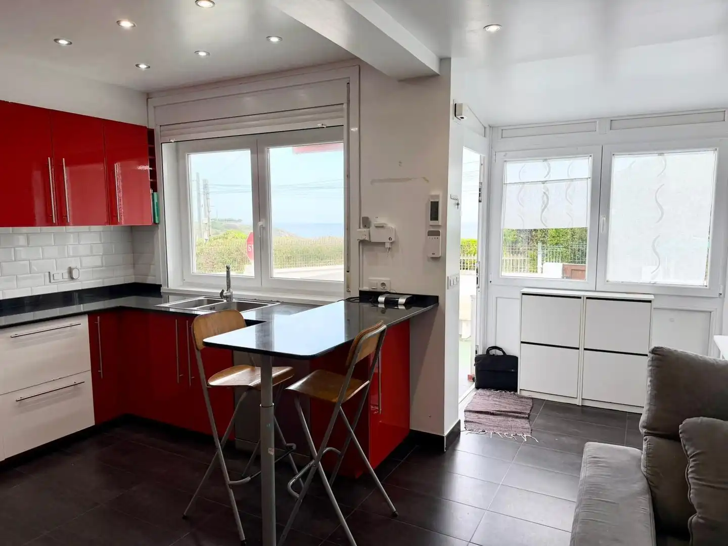 Cocina de Casa o chalet en venta en Arteixo con Calefacción y Jardín privado