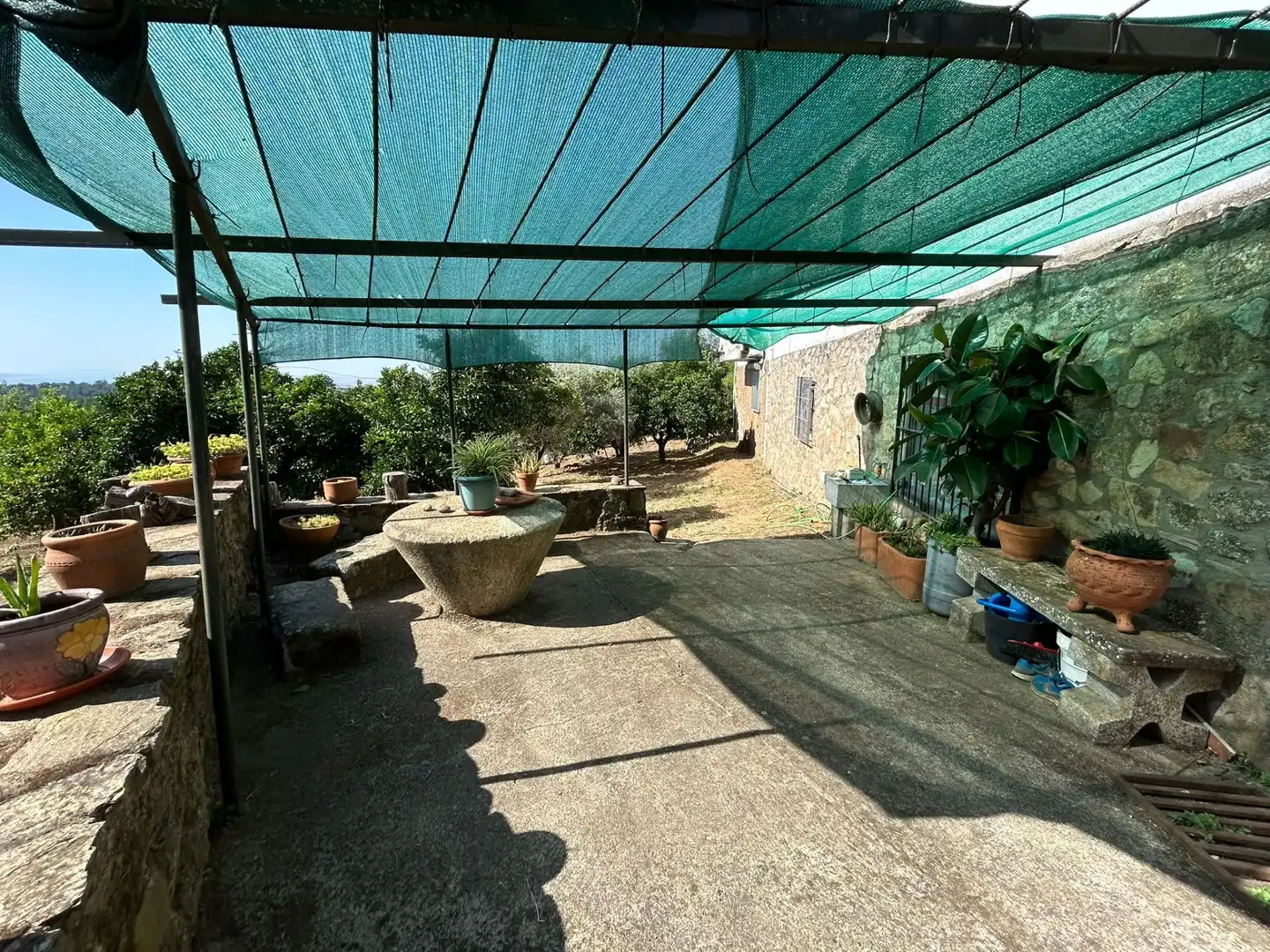 Terraza de Casa o chalet en venta en Perales del Puerto con Aire acondicionado, Calefacción y Jardín privado