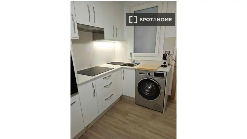 Kitchen of Apartments for share in Santiago de Compostela   with Air Conditioner, Heating and Terrace