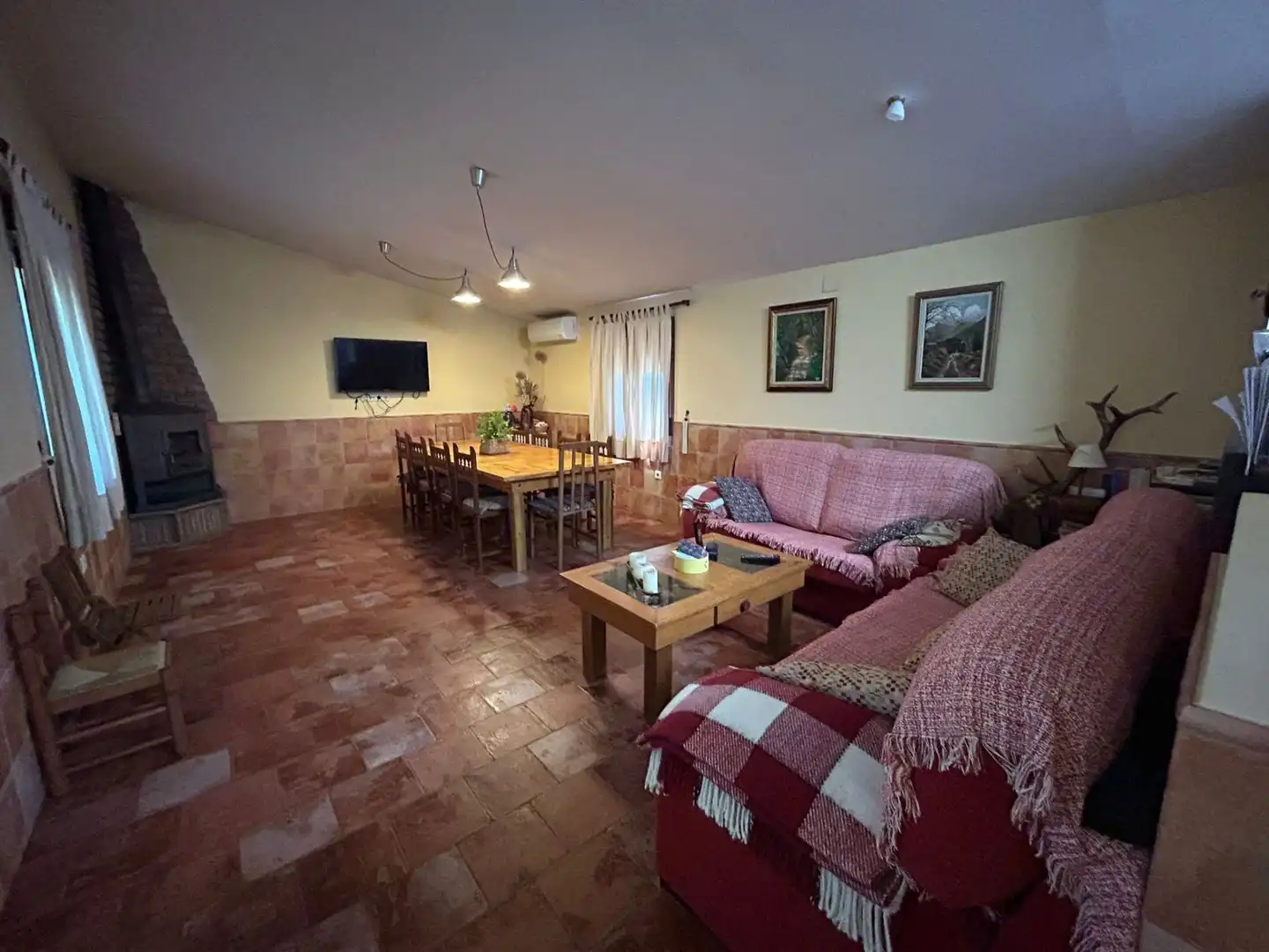 Comedor de Casa o chalet en venta en Moraleja con Aire acondicionado, Calefacción y Jardín privado