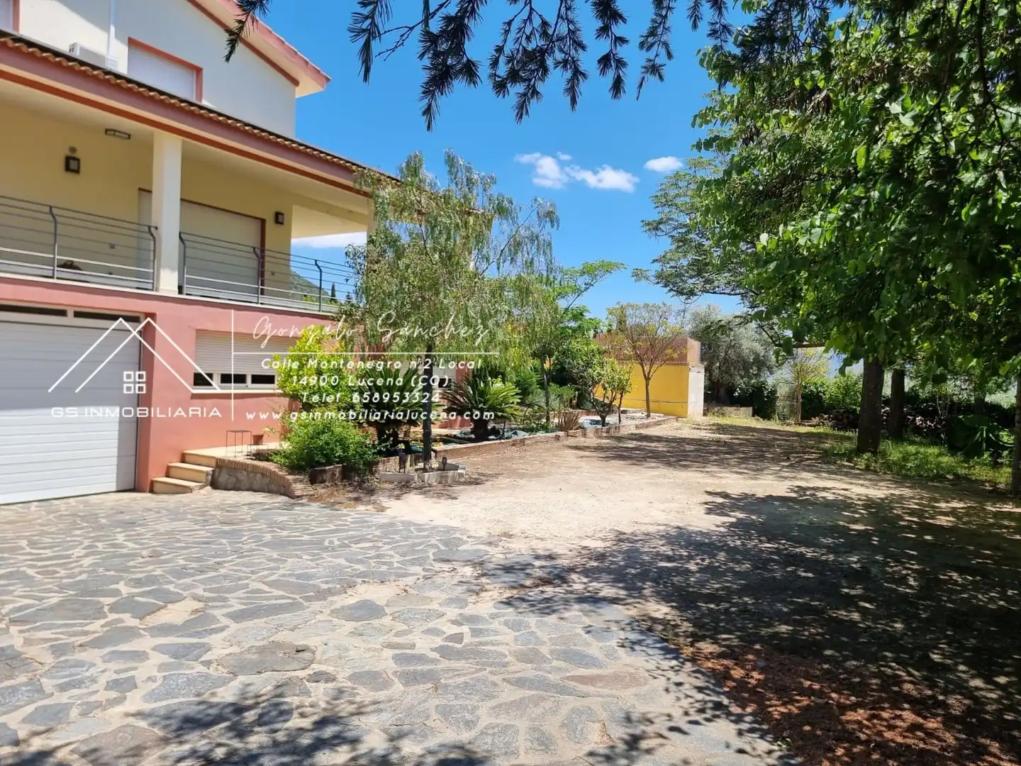 Garten von Country house zur Miete in Lucena mit Klimaanlage, Schwimmbad und Möbliert