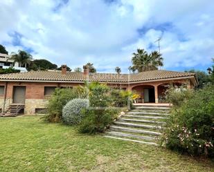 Garden of House or chalet for sale in Sant Andreu de Llavaneres  with Air Conditioner, Terrace and Swimming Pool