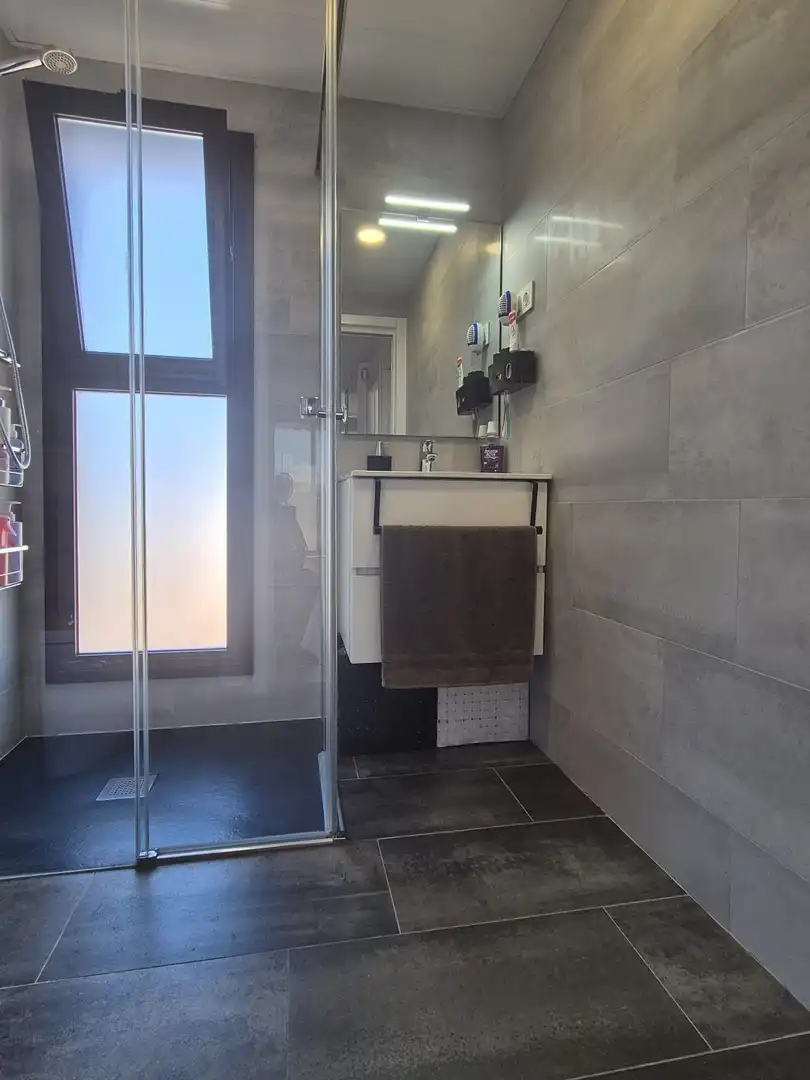 Bathroom of Attic for sale in Cubelles  with Air Conditioner and Terrace