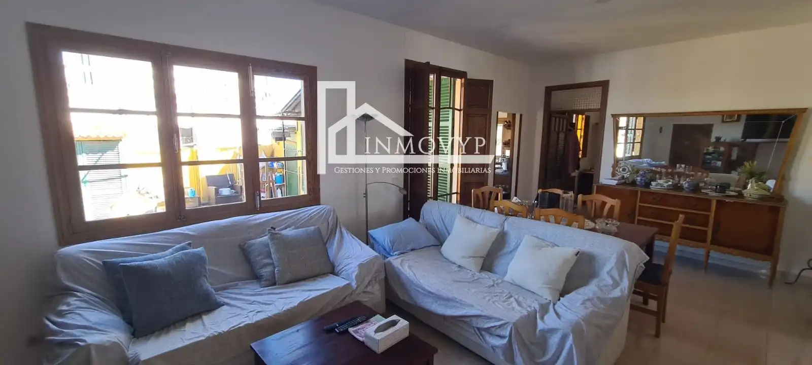 Sala d'estar de Casa o xalet en venda en  Palma de Mallorca amb Aire condicionat i Terrassa
