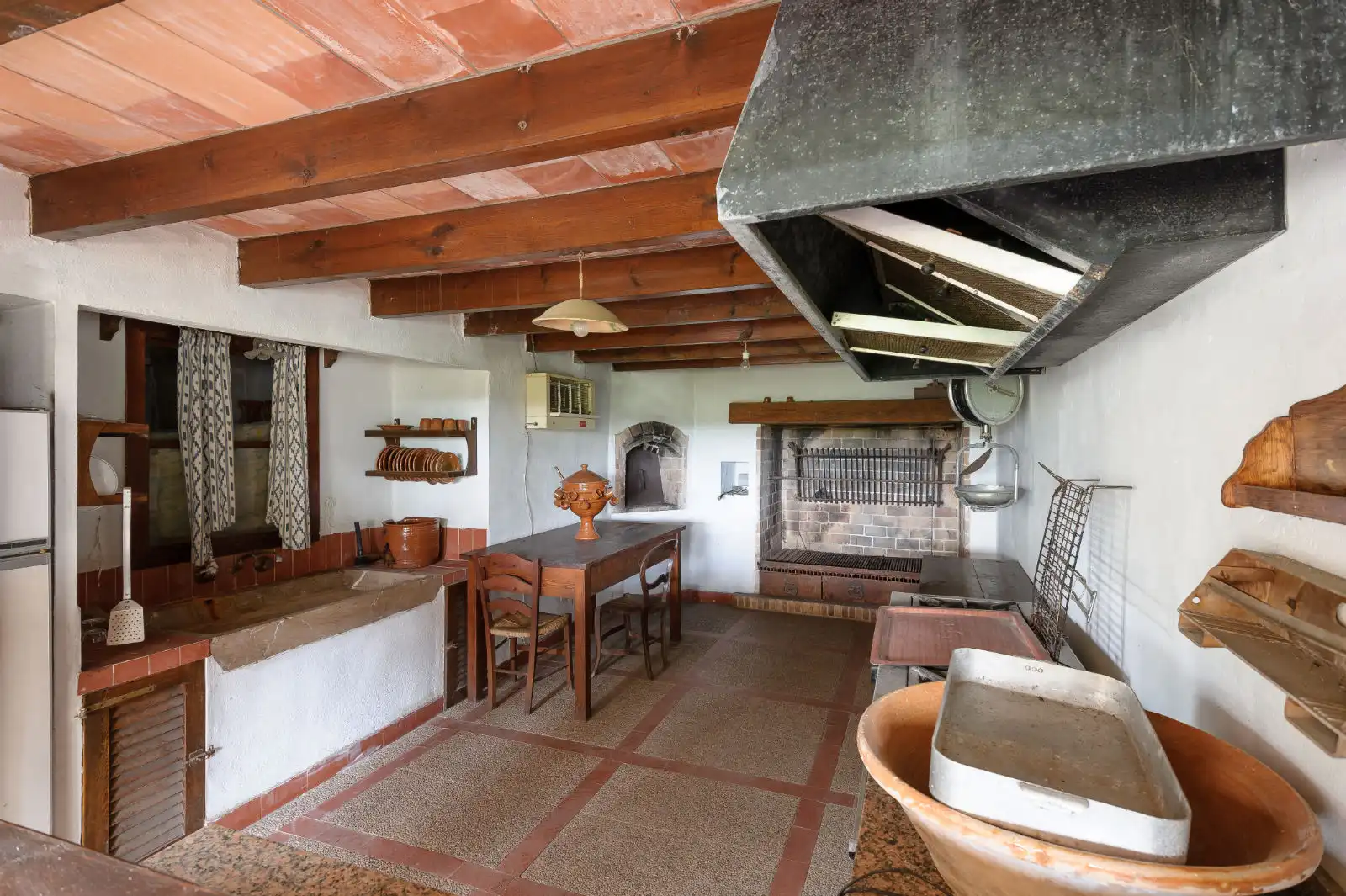 Cocina de Finca rústica en venta en Pollença con Jardín privado, Terraza y Piscina