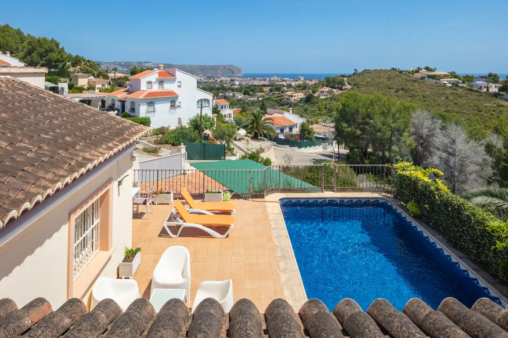 Piscina de Casa o chalet en venta en Jávea / Xàbia con Aire acondicionado, Jardín privado y Terraza